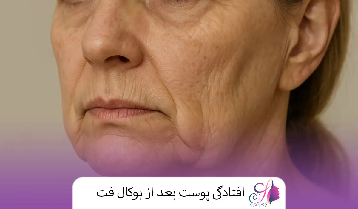 افتادگی پوست بعد از بوکال فت