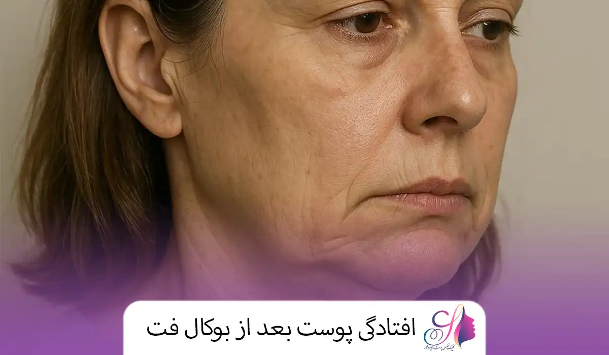 افتادگی پوست بعد از بوکال فت